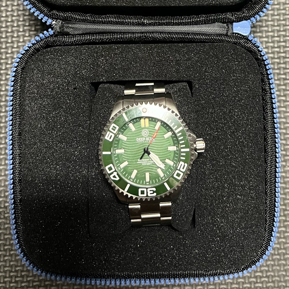 Deep Blue watch